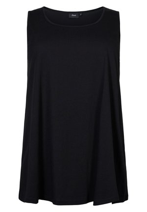 Zizzi MIT A LINIE - Blouse - black solid