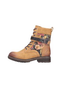 Rieker Lace-up ankle boots - gelb