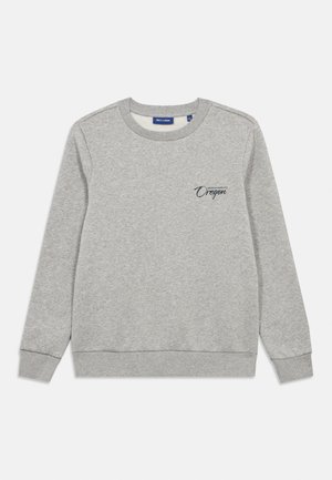 ONLY & SONS junior, OSJCERES ALAN REG CREW - Sweatshirt - light grey melange