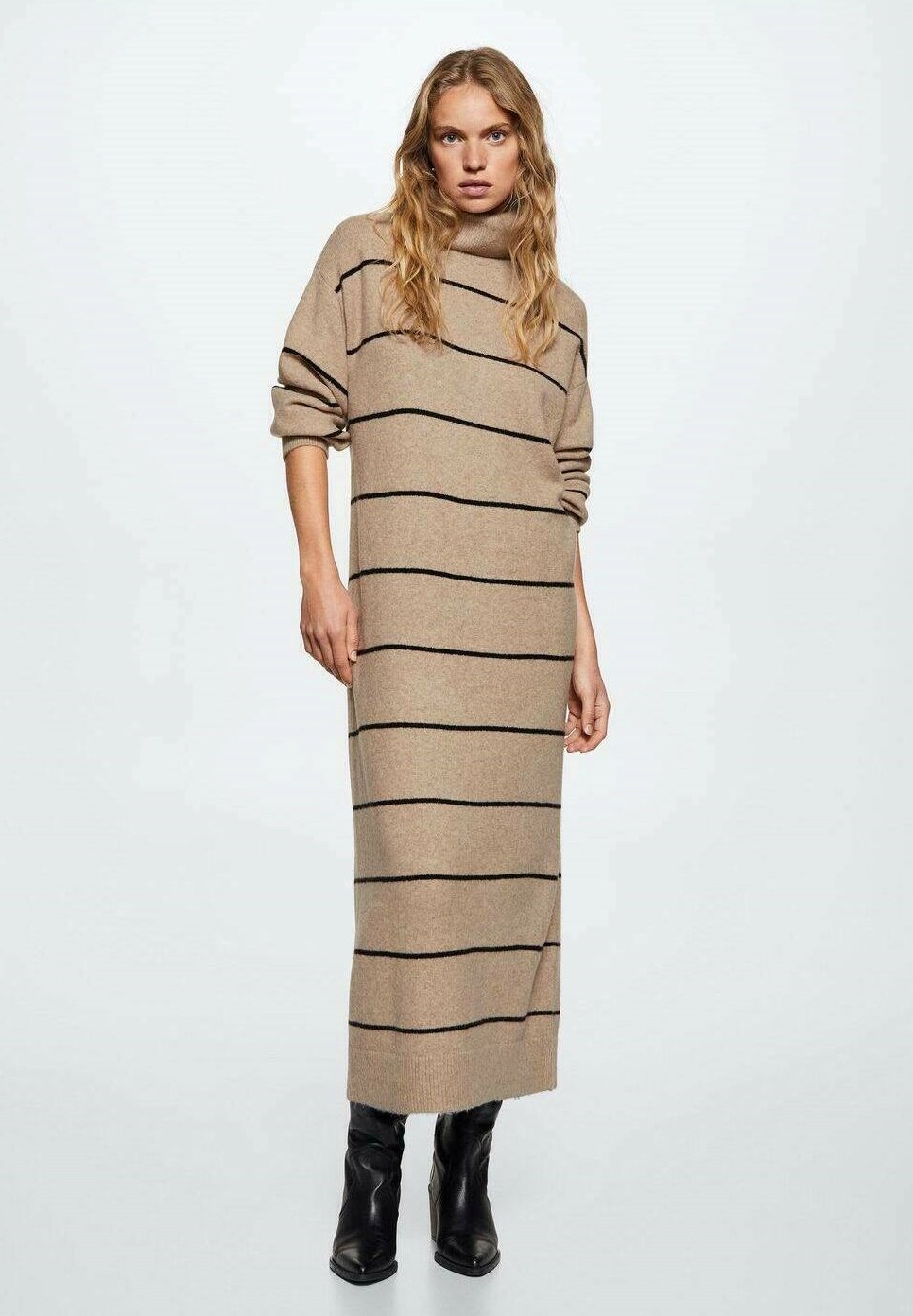 robe pull longue mango