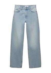 MID-WAIST - Egyenes szárú farmer - light blue denim