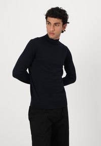 KARL LAGERFELD TURTLE NECK - Džemperis - midnight blue