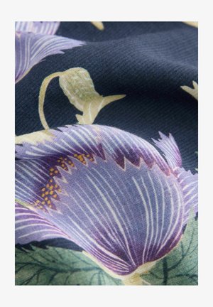 Next REGULAR FIT - HALTER TIE NECK SLEEVELESS  - Pluus - kew collection navy floral