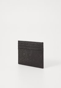 Calvin Klein MUST CARDHOLDER - Piniginė - mono black