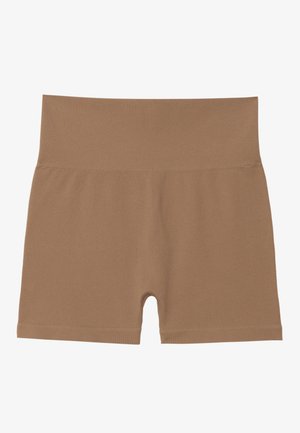 Even&Odd active MID RISE SEAMLESS BOOTY SHORTS - Legíny - light brown