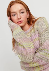 JJXX JXSIMONE SPACE DYE CREW NECK - Džemper - lilac breeze