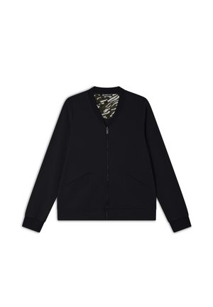 Freddy E COLLO IN CON DETTAGLI ANIMALIER - Sudadera con cremallera - black