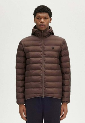 Fred Perry CON - INSULATED HOODED - Giacca invernale - marrone