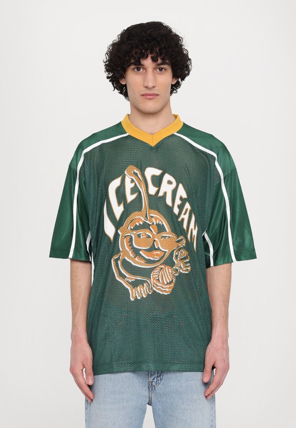 CHERRY APPLIQUE FOOTBALL - Print T-shirt