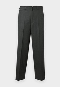 NASH WORSTED - Housut - dark heather grey