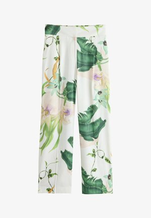 Next, REGULAR FIT - KEW GARDENS TAILORED WIDE LEG TROUSERS . - Nadrágok - floral print