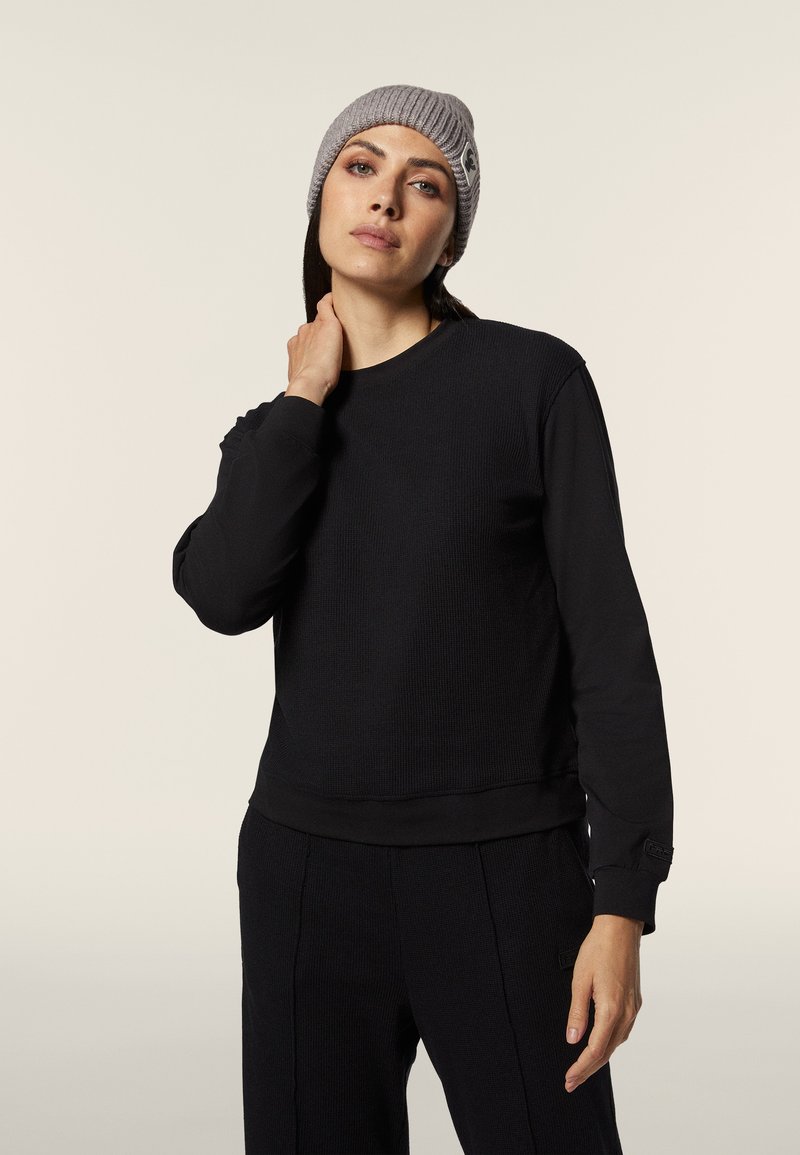 Freddy GIROCOLLO IN CON WAFFLE - Jersey de punto - nero