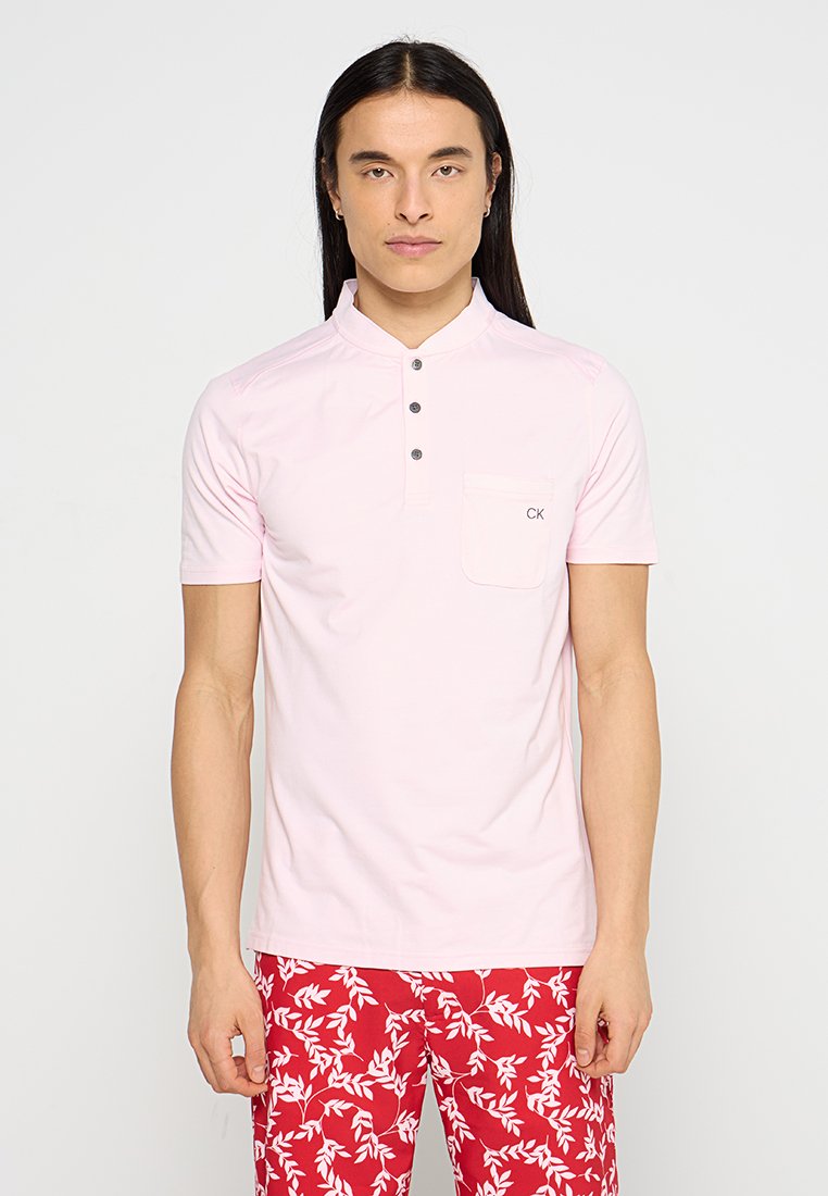 Calvin Klein Golf Poloshirt donkerroze