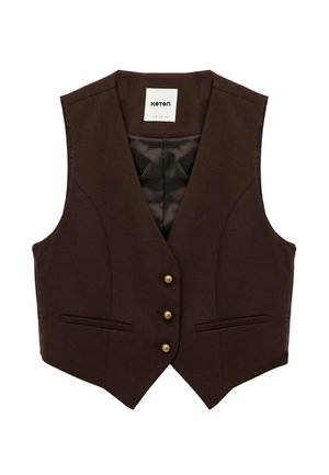 Chaleco de traje - brown