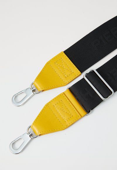 Pierre Hardy CUBE BOX - Geantă crossbody - black/white/yellow