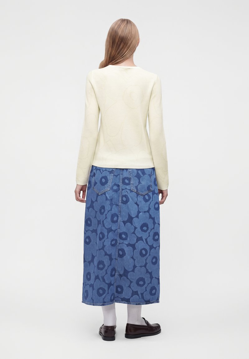 Marimekko RULLATA PIIRTO UNIKKO - Maglione - off white/avorio 