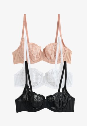 Next, Beugel BH - black white nude