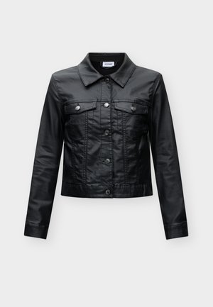 Noisy May, NMCOATED - Veste en jean - black