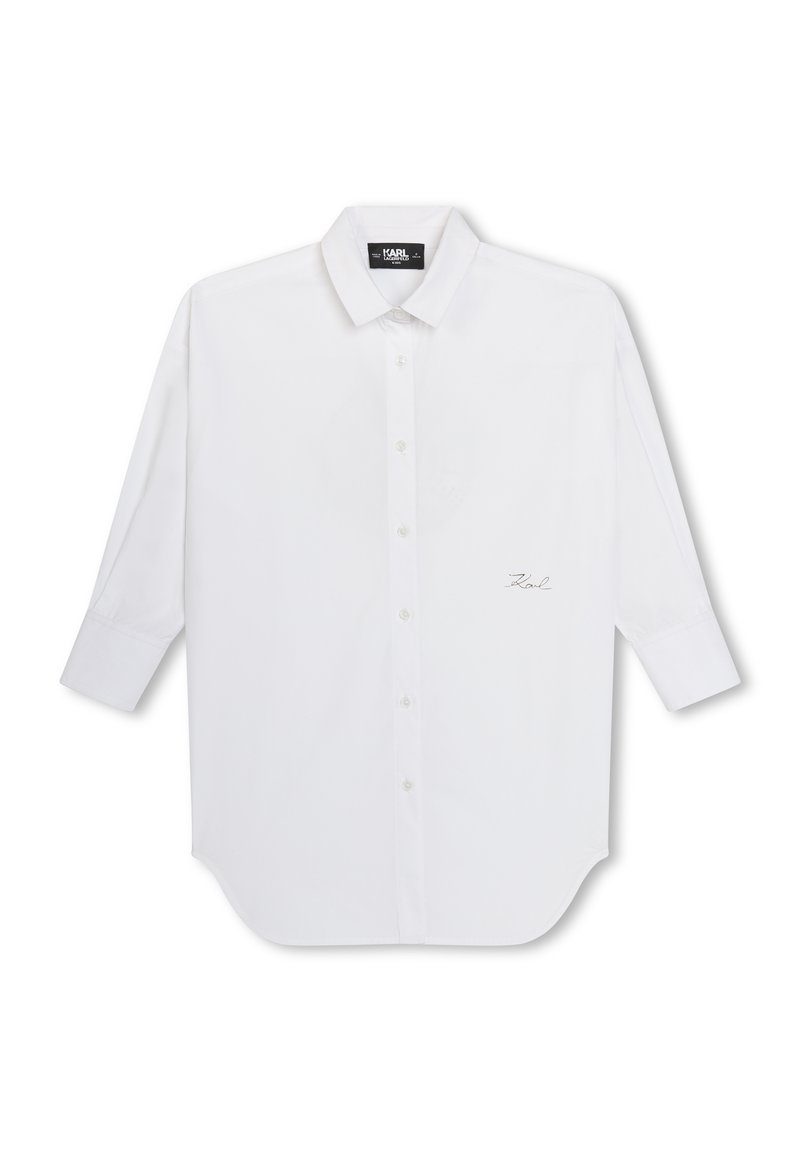 KARL LAGERFELD KIDS Blousejurk wit KARL LAGERFELD KIDS Blousejurk wit