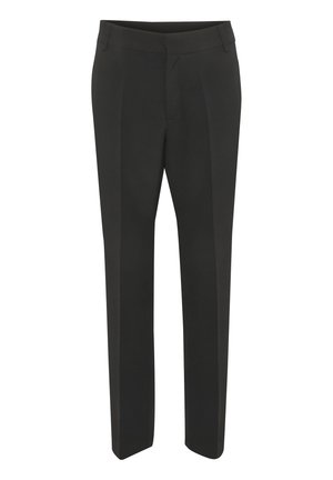 My Essential Wardrobe THE TAILORED STRAIGHT - Stoffhose - black