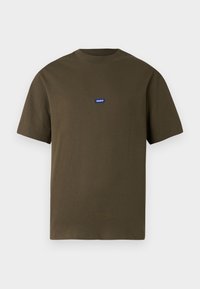 NIEROS - T-shirt basic - dark brown