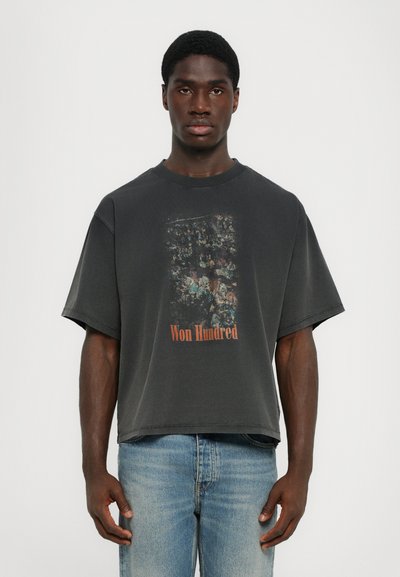 Won Hundred HOUSTON CASINO UNISEX - T-shirt imprimé - washed black