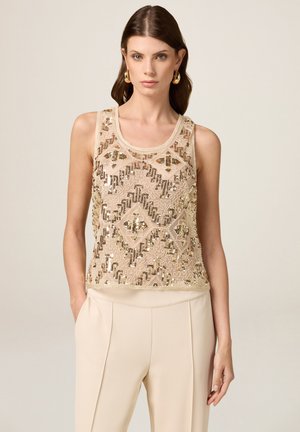 Oltre RICAMATO - Blouse - oro
