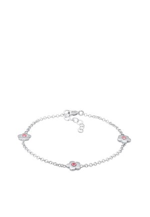 FLOWERS - Armband - silberfarben