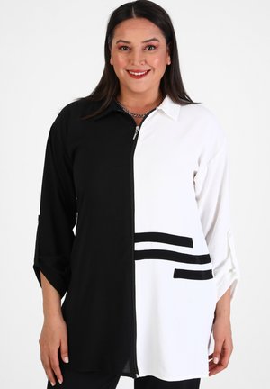 POINT COLLAR  PLUS SIZE ALIA - Tunika - black