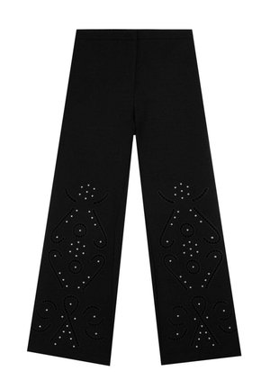 Scalpers, SCALPERS STUDS SUIT PANT - Stoffhose - black