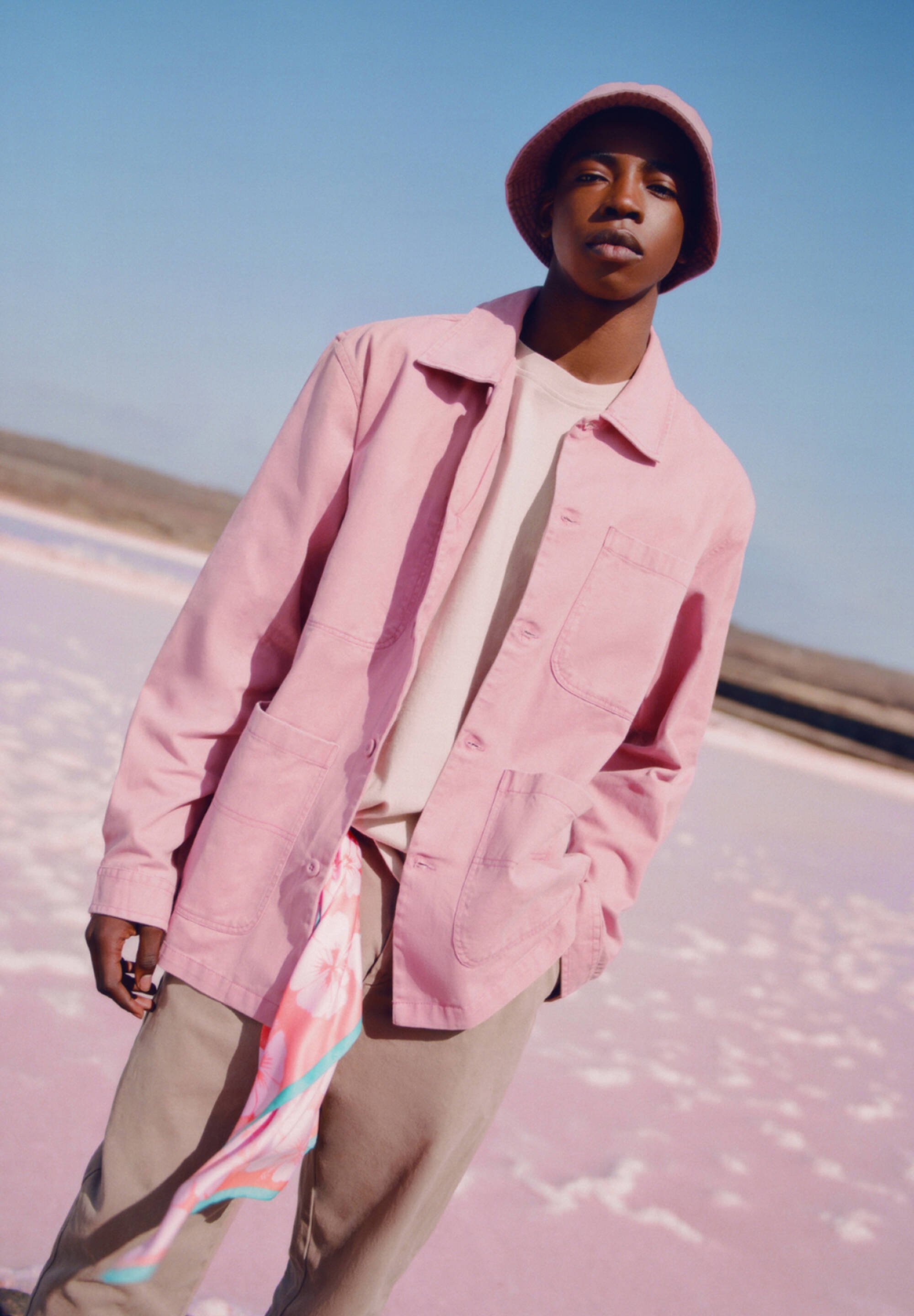 PULL\u0026BEAR STWD FADED BUCKET - Cappello - pink/fuxia - Zalando