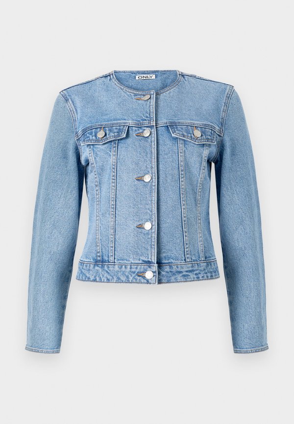 ONLKATHY ROUND COLLAR  - Denim jacket3