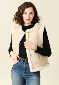BONOBO Jeans ÄRMELLOSE   - Chaleco - creme