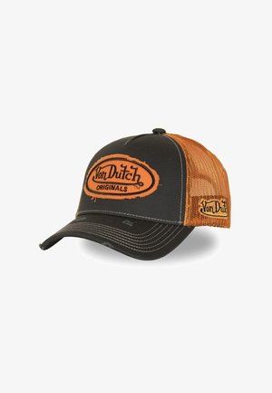 Von Dutch, CASQUETTE BASEBALL HOMME EFFET USÉ AVEC FILET URBAN5 - Casquette - noir