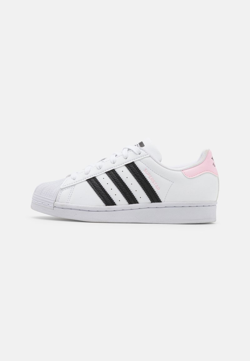 adidas Originals SUPERSTAR J UNISEX - Sneakers basse - footwear white/core black/clear pink