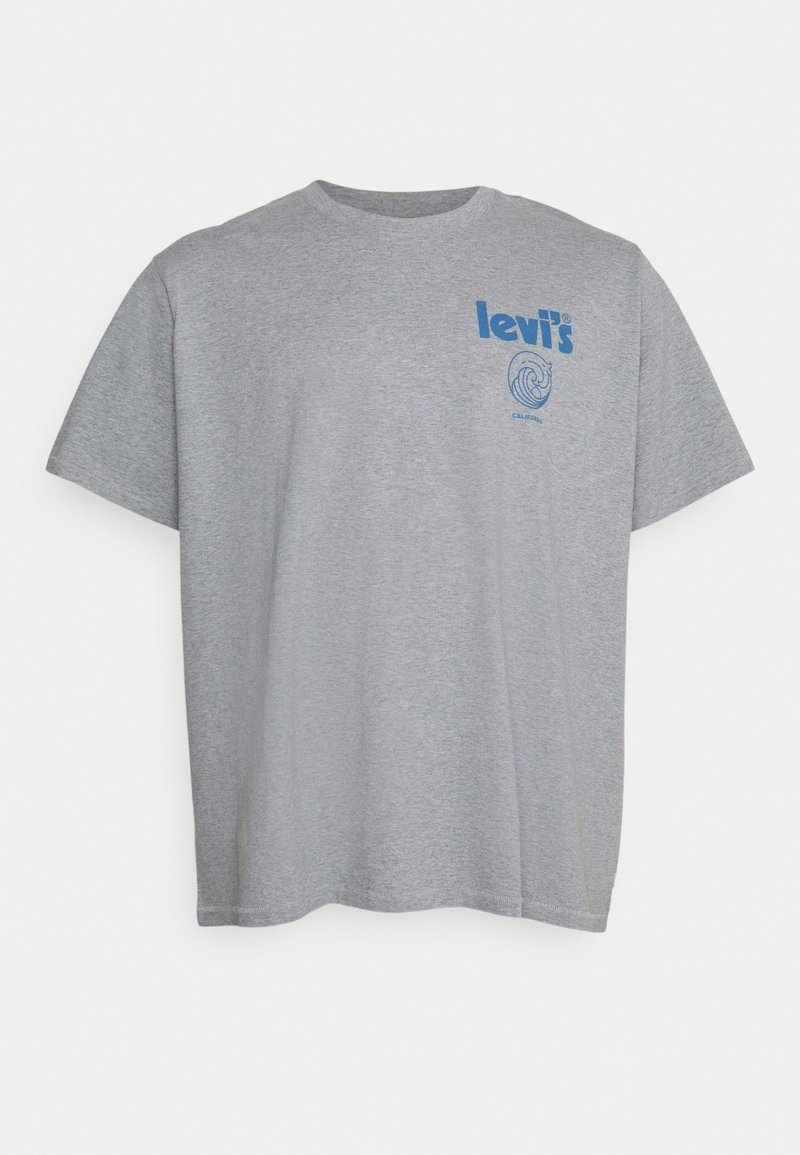 Levi's® Plus BIG SS - T-shirt estampada - mottled grey