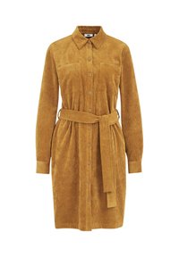 Tričkové šaty - ochre yellow