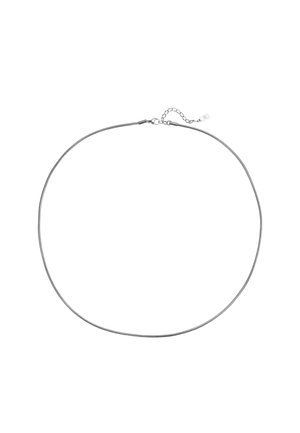 ROUND SNAKE CHAIN - Halskette - silver-coloured