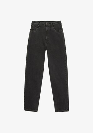 PULL&BEAR, STANDARD DENIM TROUSERS - DENIM TROUSERS - Jeans Tapered Fit - black