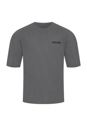 UNISEX CYRIS - Camiseta estampada - anthrazit melange