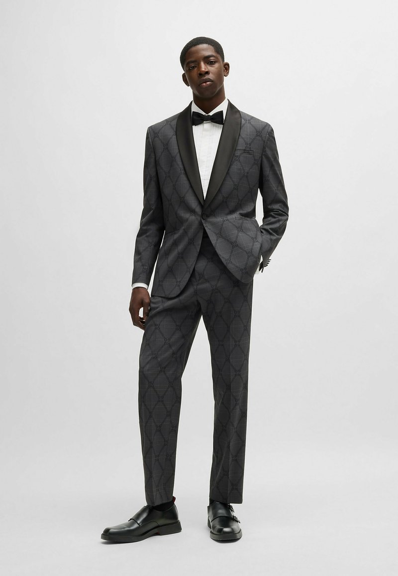 HUGO Stivaletti Uomo In Pelle Vacchetta - Design Monaco, Chiusura Pull On, Suola In Gomma - Foto 6