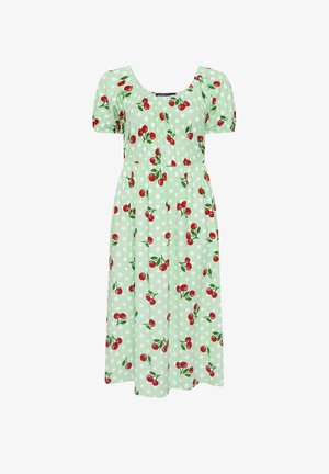 Yours Clothing, PLUS SIZE CASUAL DRESSES - Robe de jour - light green