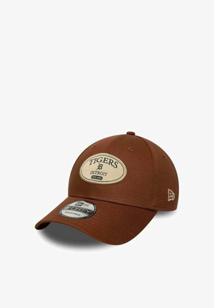 New Era, DETROIT TIGERS PATCH 9FORTY ADJUSTABLE CAP NEW ERA BRAUN UNISEX - Cap - braun