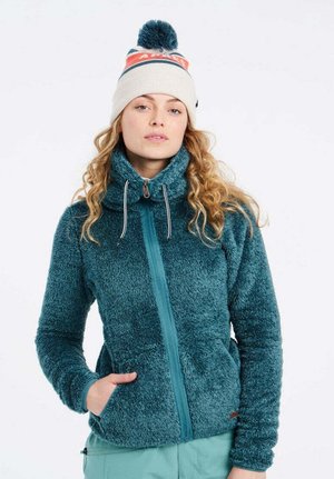 FULL ZIP RIRI - Giacca in pile - jewel blue