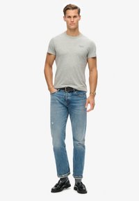 Superdry & Co VINTAGE LOGO  - T-shirts basic - frosted navy grit