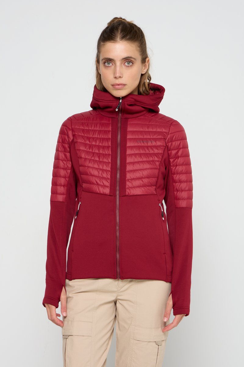 Didriksons Outdoorjas donkerrood Didriksons Outdoorjas donkerrood