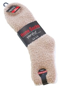 Yenita KUSCHEL 4 PAAR - Calze - beige weiss
