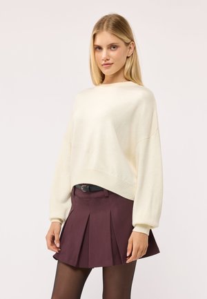 Terranova, MAGLIA TINTA UNITA - Maglione - bianco lana