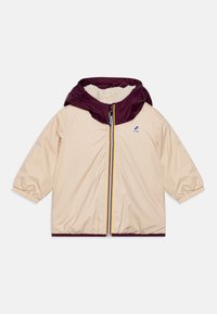 Selezionato, ecru/pink/dark violet