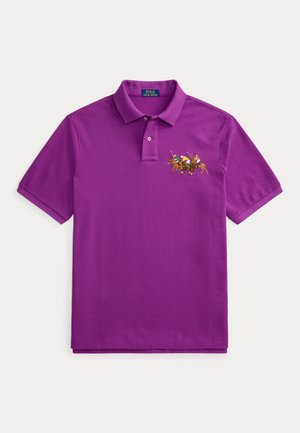 Polo Ralph Lauren CLASSIC FIT TRIPLE-PONY MESH POLO SHIRT - Polokošeľa - purple dawn